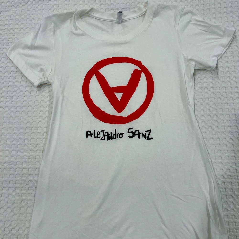 Alejandro Sanz concert y shirt